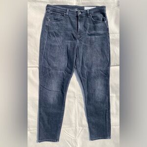 rag & bone Nina High Rise Skinny Ankle Washed Black Skinny Leg Jeans Casual 32